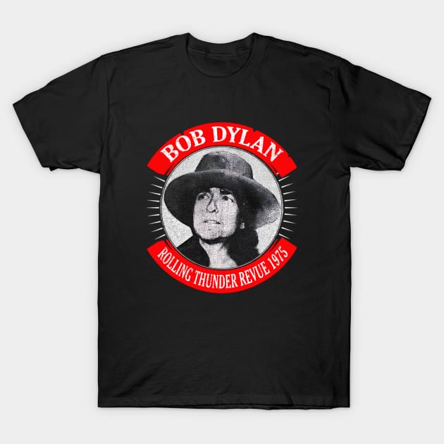 Vintage Bob Dylan 1975 T-Shirt by RAIGORS BROTHERS